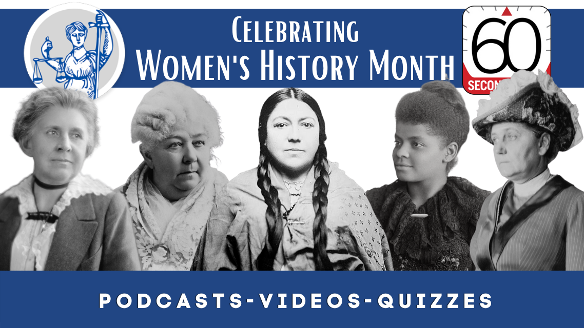 Women's History Month from 60-Second Civics
